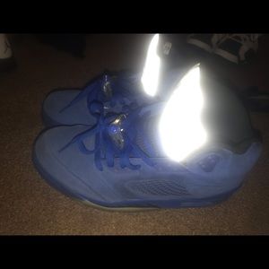 Jordan 5 blue suede